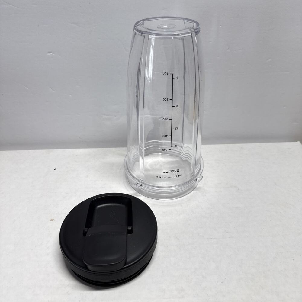 Replacement 24oz Nutri Ninja Blender Cup with Sip & Seal Lid BL450 BL454 BL456